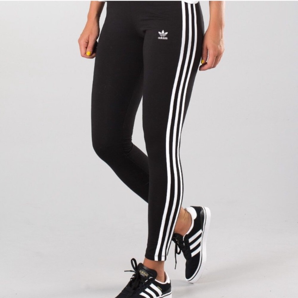 Adidas Originals 3-stripes leggings NWT - Picture 2 of 10